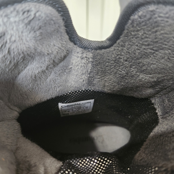 Columbia Minx III Winter Boots Women Youth Sz 6 Gray Waterproof Insulated Snow - Picture 9 of 16